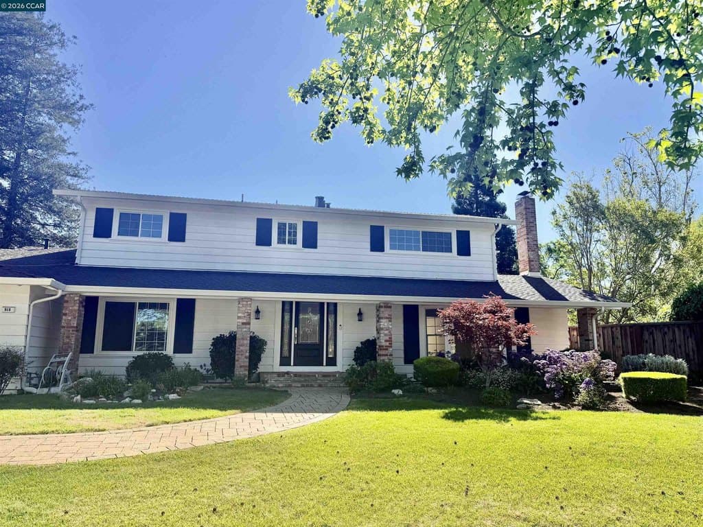 918 Cortina Ct, Walnut Creek