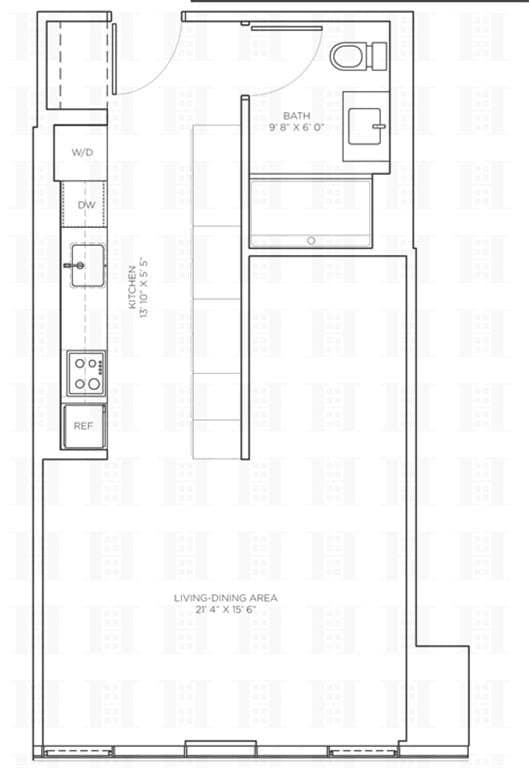 540 W 49th St Apt 509N, Manhattan