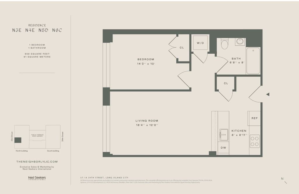 37-14 34th St Unit N3E, Queens