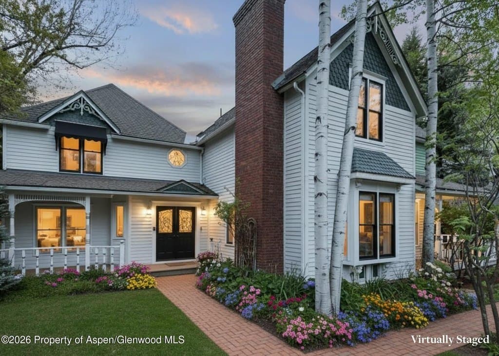 716 and 718 W Hallam St, Aspen