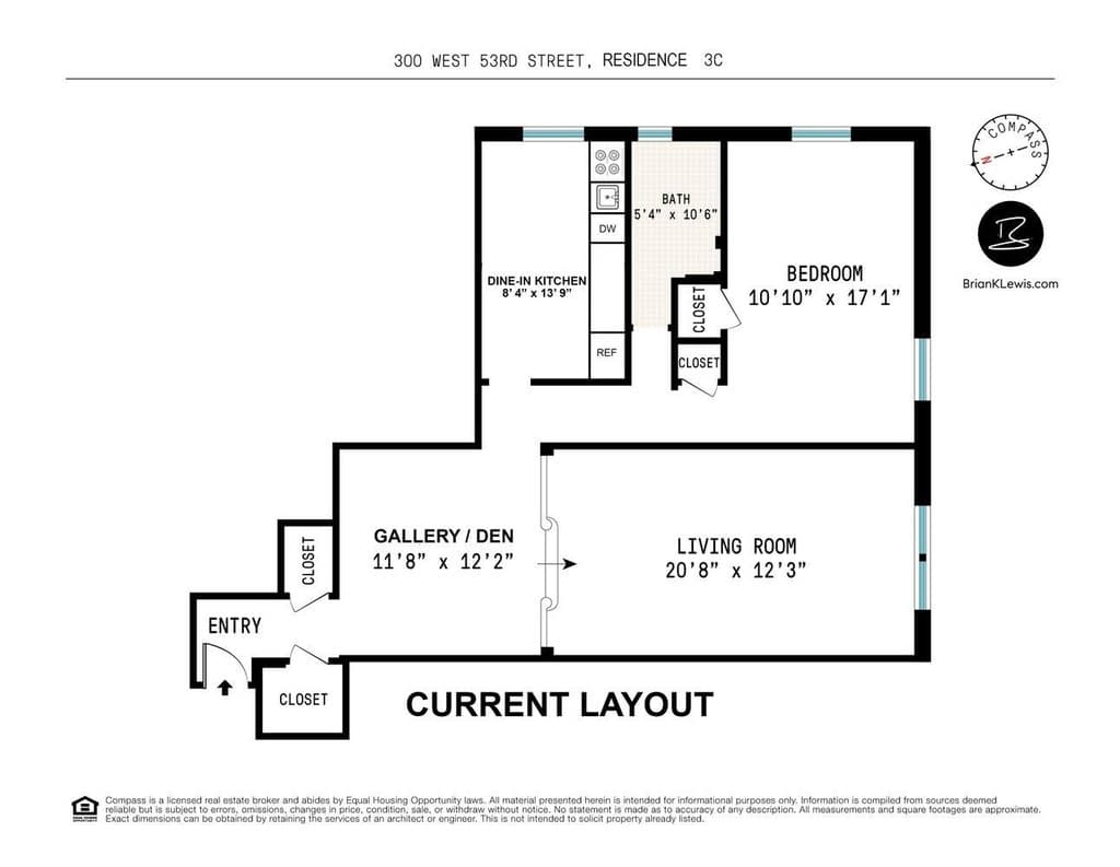 300 W 53rd St Apt 3C, Manhattan