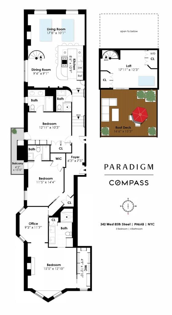 342 W 85th St Ph 6AB, Manhattan