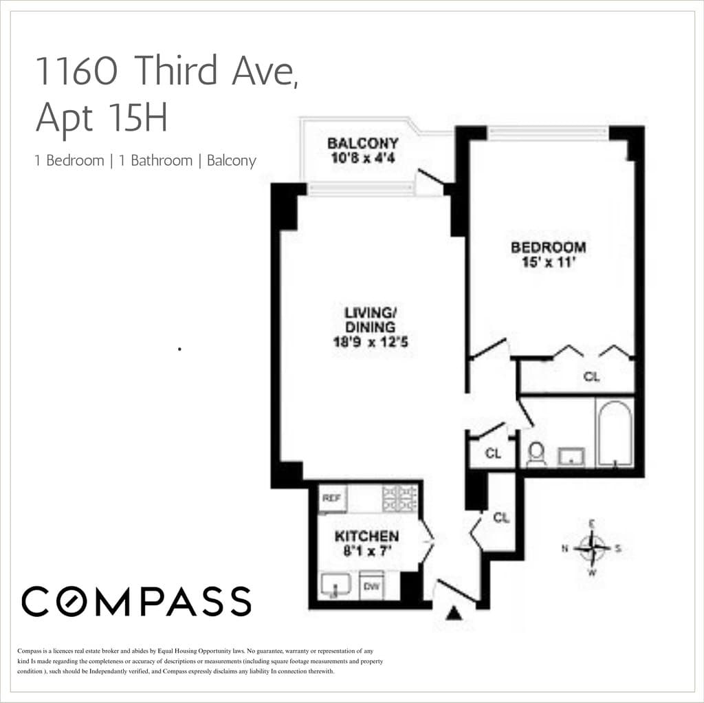 1160 Third Ave Unit 15H, Manhattan