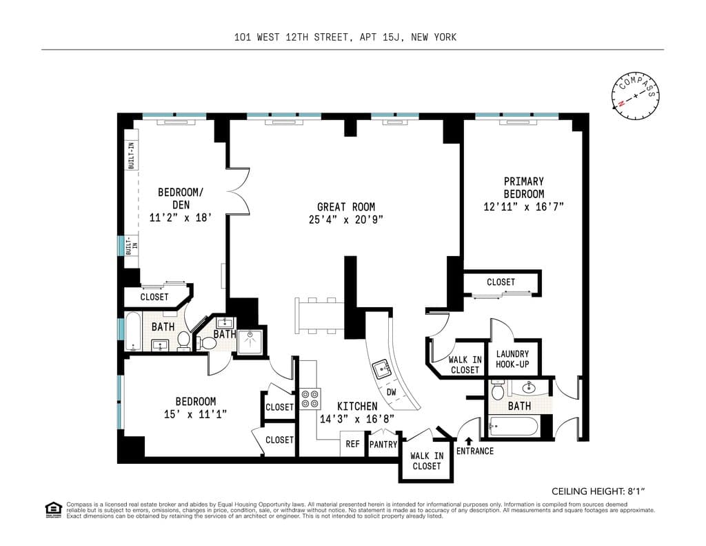 101 W 12th St Unit 15JK, Manhattan