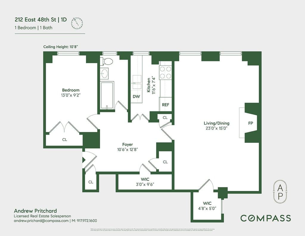 212 E 48th St Apt 1D, Manhattan
