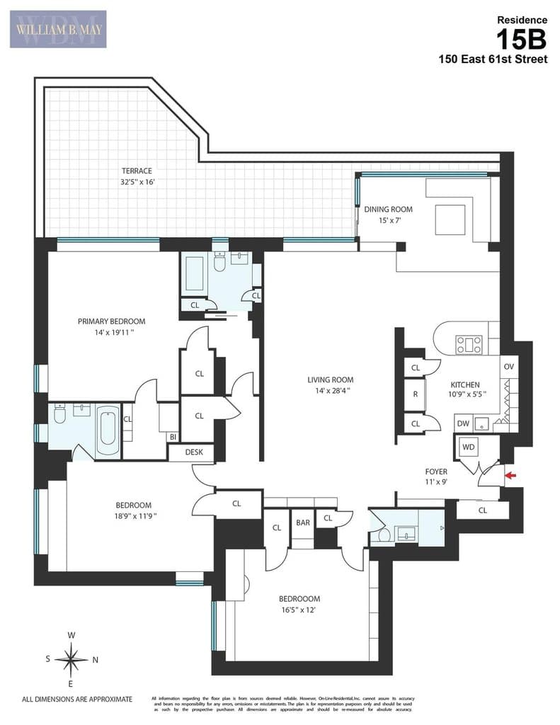 150 E 61st St Apt 15B, Manhattan