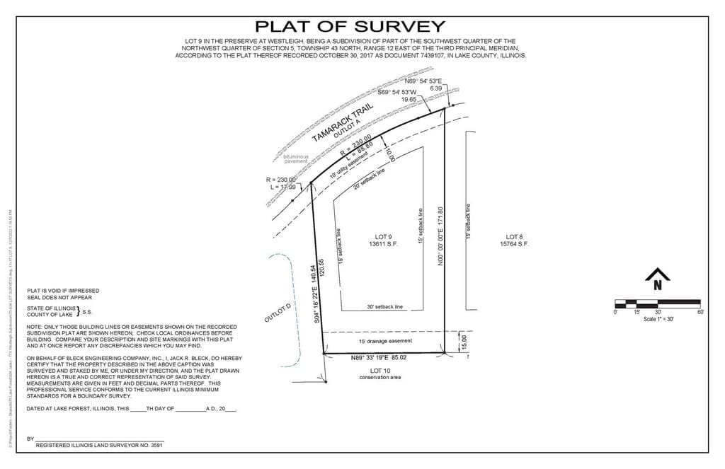 765 Tamarack Trl Lot 9, Lake Forest